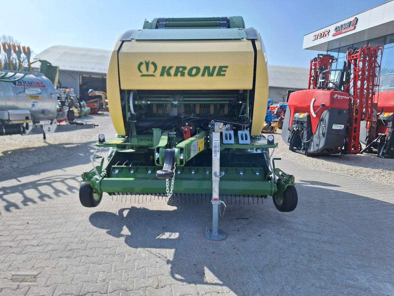 Rundballenpresse del tipo Krone ComPack V 150 XC Pro, Neumaschine en Aurolzmünster (Imagen 9)