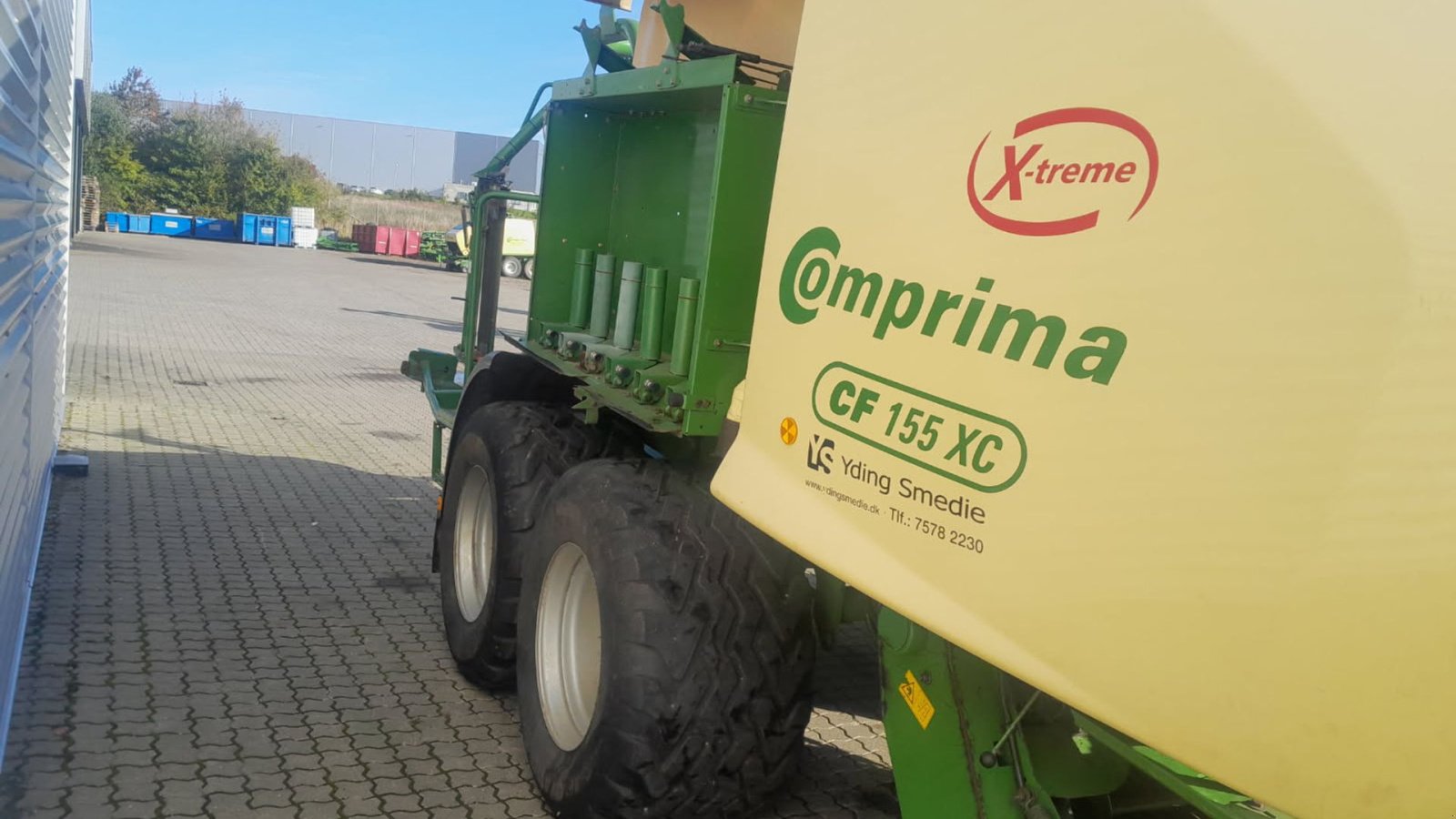 Rundballenpresse типа Krone Comprima CF 155 XC Extreme, Gebrauchtmaschine в Horsens (Фотография 4)