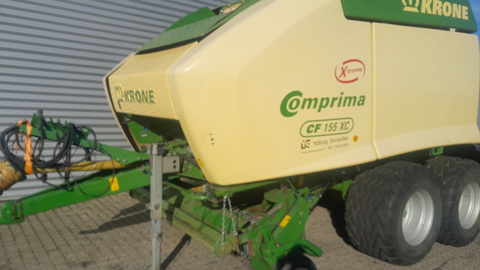 Rundballenpresse типа Krone Comprima CF 155 XC Extreme, Gebrauchtmaschine в Horsens (Фотография 1)