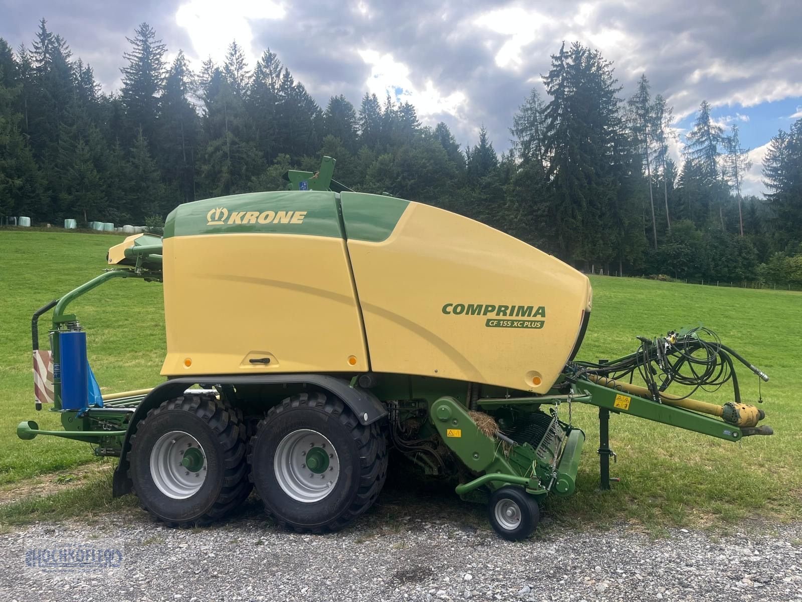 Rundballenpresse Türe ait Krone Comprima CF 155 XC Plus, Vorführmaschine içinde Wies (resim 1)