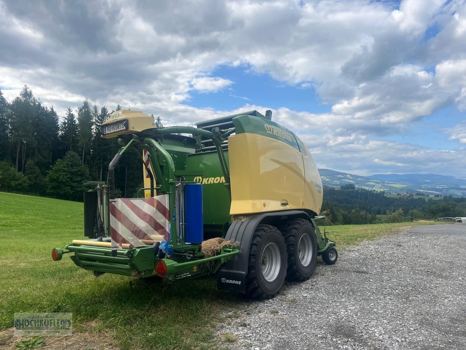 Rundballenpresse Türe ait Krone Comprima CF 155 XC Plus, Vorführmaschine içinde Wies (resim 6)