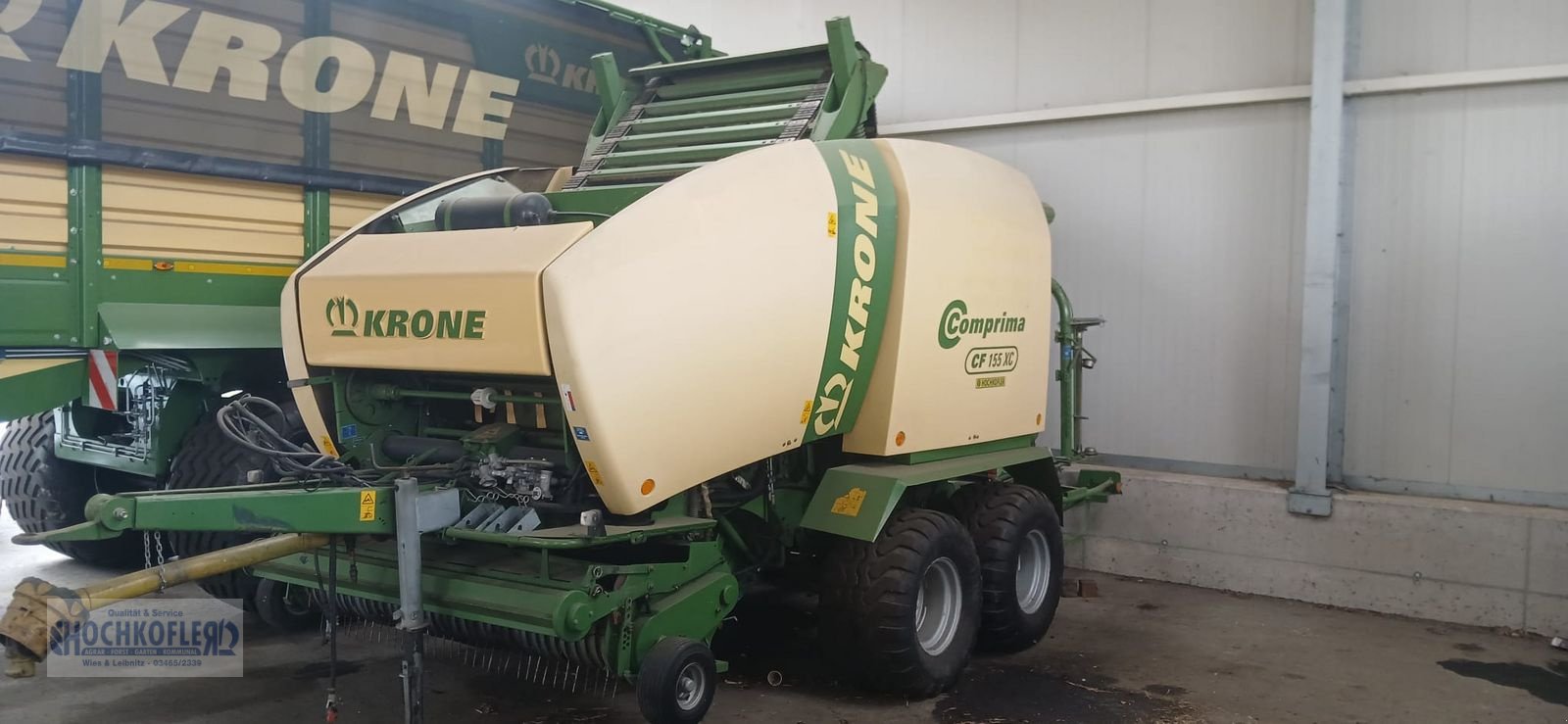 Rundballenpresse от тип Krone Comprima CF 155 XC, Gebrauchtmaschine в Wies (Снимка 6)