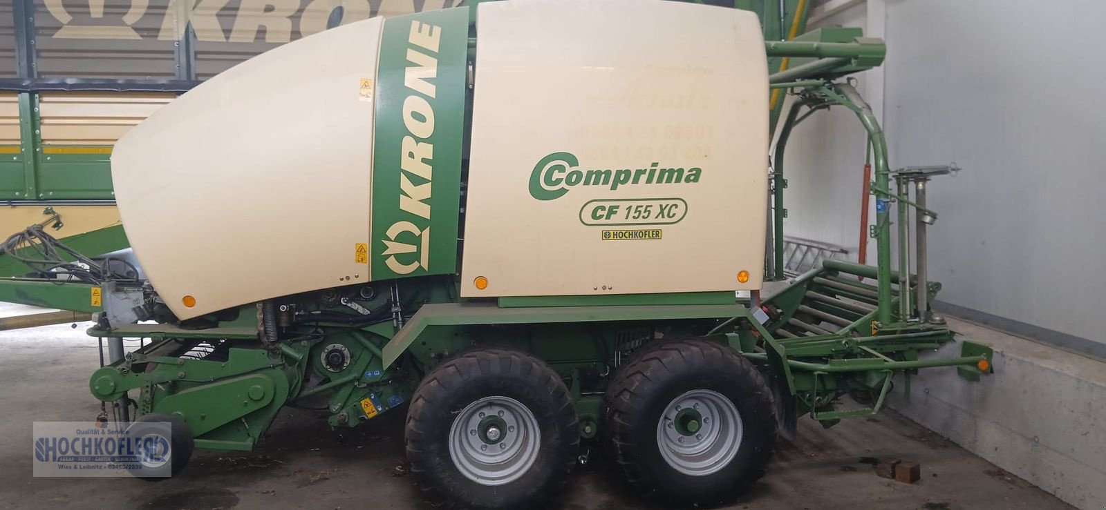 Rundballenpresse от тип Krone Comprima CF 155 XC, Gebrauchtmaschine в Wies (Снимка 5)