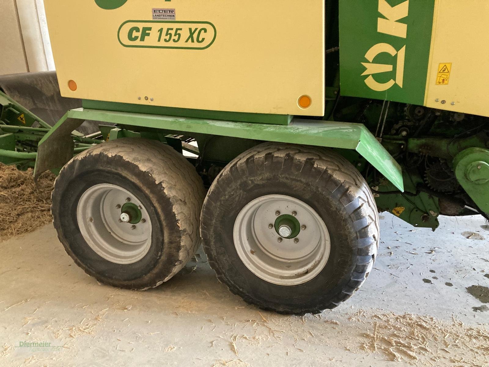 Rundballenpresse of the type Krone Comprima CF 155 XC, Gebrauchtmaschine in Bergkirchen (Picture 7)