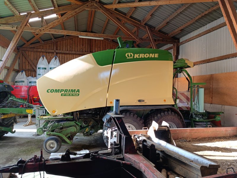 Rundballenpresse des Typs Krone Comprima CF 155 XC, Gebrauchtmaschine in Tannhausen (Bild 1)