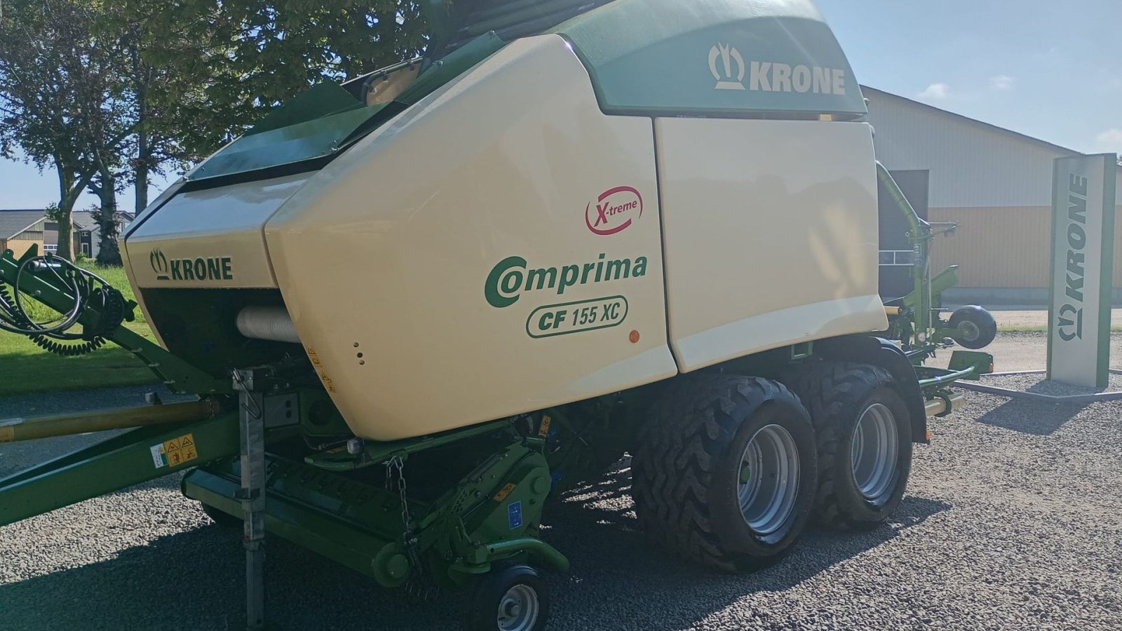Rundballenpresse del tipo Krone Comprima CF 155 XC, Gebrauchtmaschine en Asperup (Imagen 1)
