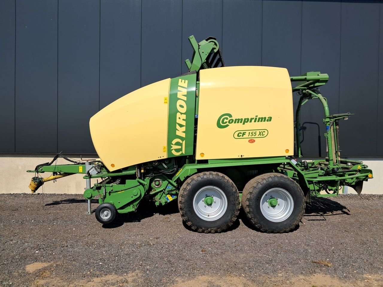 Rundballenpresse del tipo Krone Comprima CF 155 XC, Gebrauchtmaschine en Dalfsen (Imagen 5)
