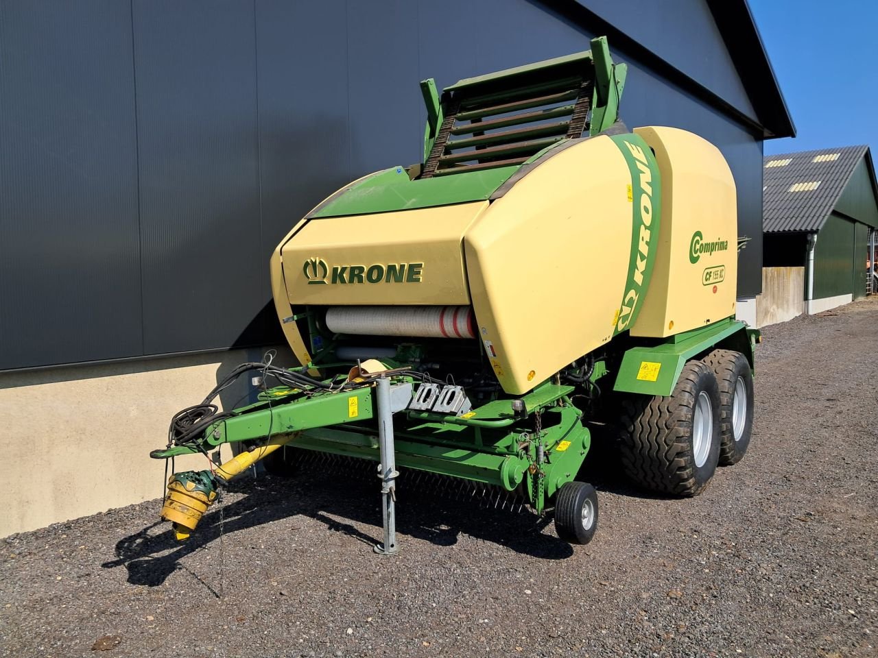 Rundballenpresse del tipo Krone Comprima CF 155 XC, Gebrauchtmaschine en Dalfsen (Imagen 7)