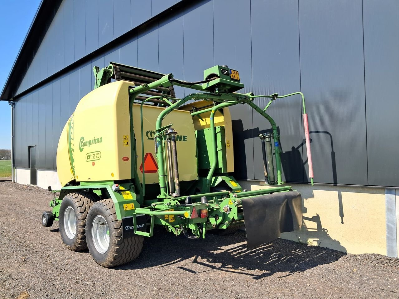 Rundballenpresse del tipo Krone Comprima CF 155 XC, Gebrauchtmaschine en Dalfsen (Imagen 4)