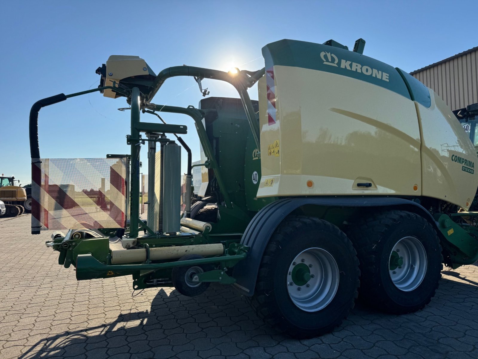 Rundballenpresse za tip Krone Comprima CF 155 XC, Gebrauchtmaschine u Wangerland (Slika 4)