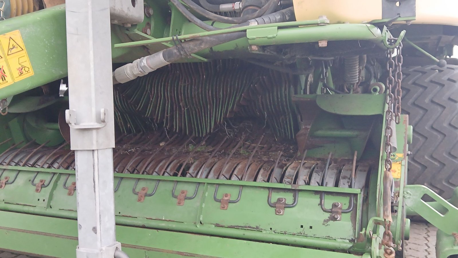 Rundballenpresse del tipo Krone Comprima CF 155, Gebrauchtmaschine In Horsens (Immagine 5)