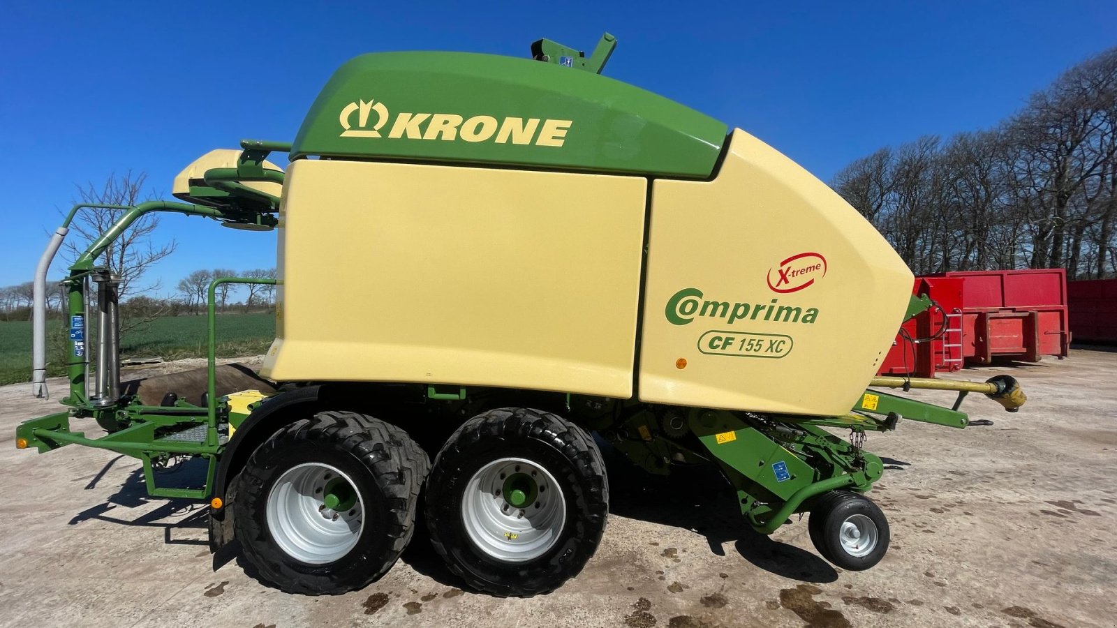 Rundballenpresse typu Krone Comprima CF155 XC Extreme, Gebrauchtmaschine v Ribe (Obrázek 3)