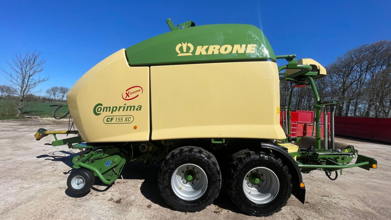 Rundballenpresse typu Krone Comprima CF155 XC Extreme, Gebrauchtmaschine v Ribe (Obrázek 7)
