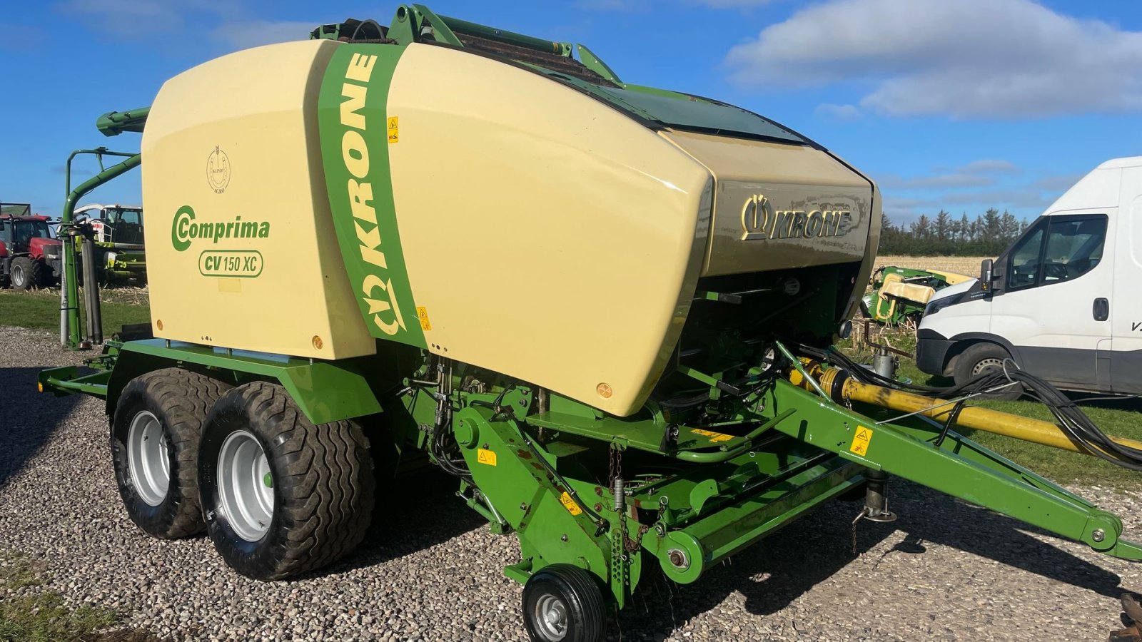 Rundballenpresse типа Krone COMPRIMA CV 150 XC Comprima CV150XC, Gebrauchtmaschine в Ribe (Фотография 4)