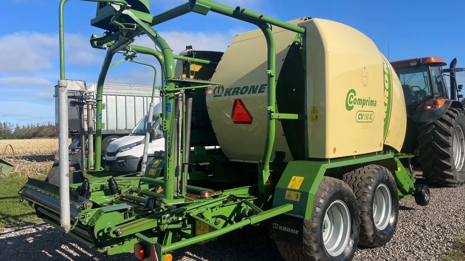 Rundballenpresse типа Krone COMPRIMA CV 150 XC Comprima CV150XC, Gebrauchtmaschine в Ribe (Фотография 7)