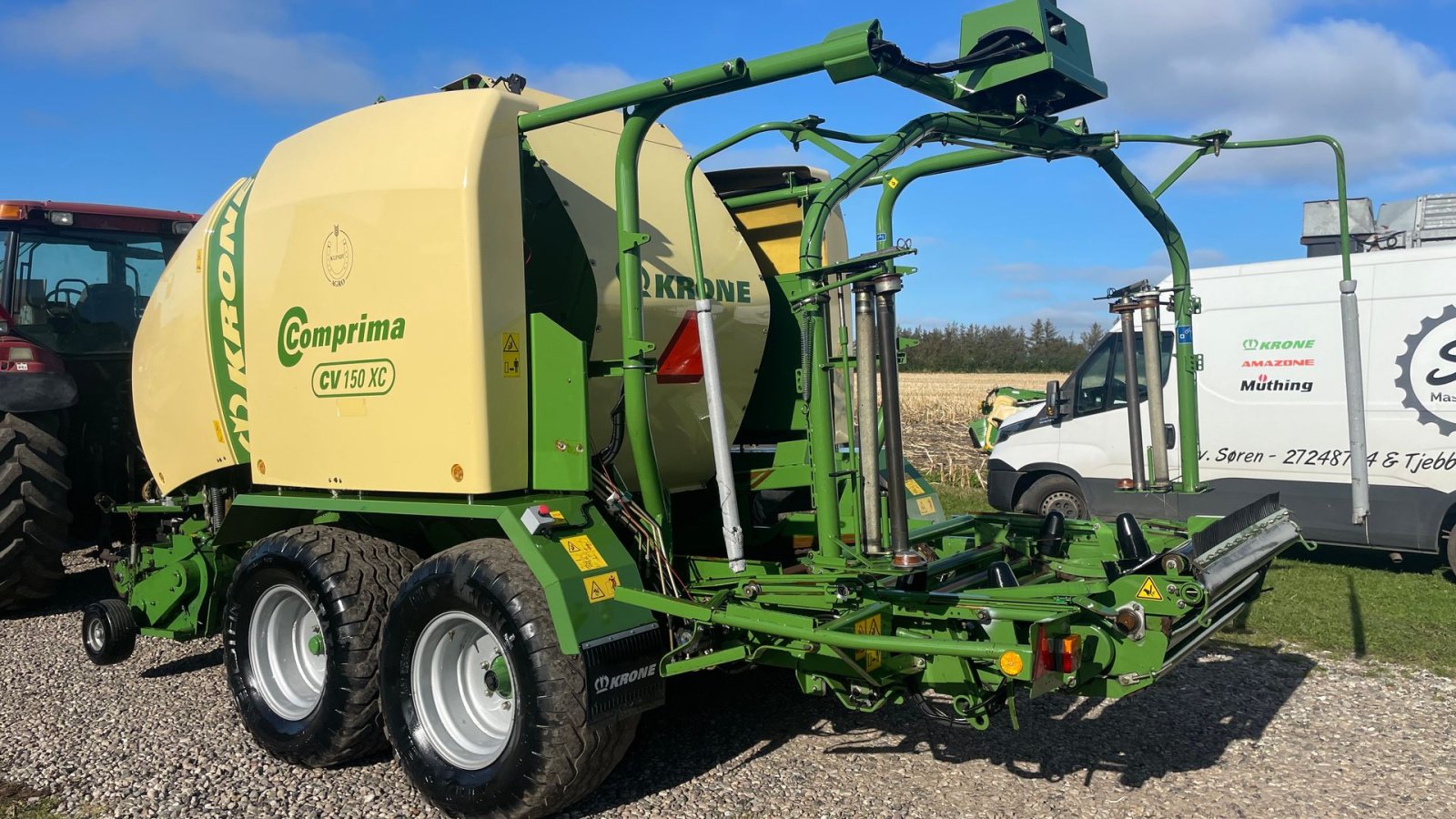 Rundballenpresse типа Krone COMPRIMA CV 150 XC Comprima CV150XC, Gebrauchtmaschine в Ribe (Фотография 3)