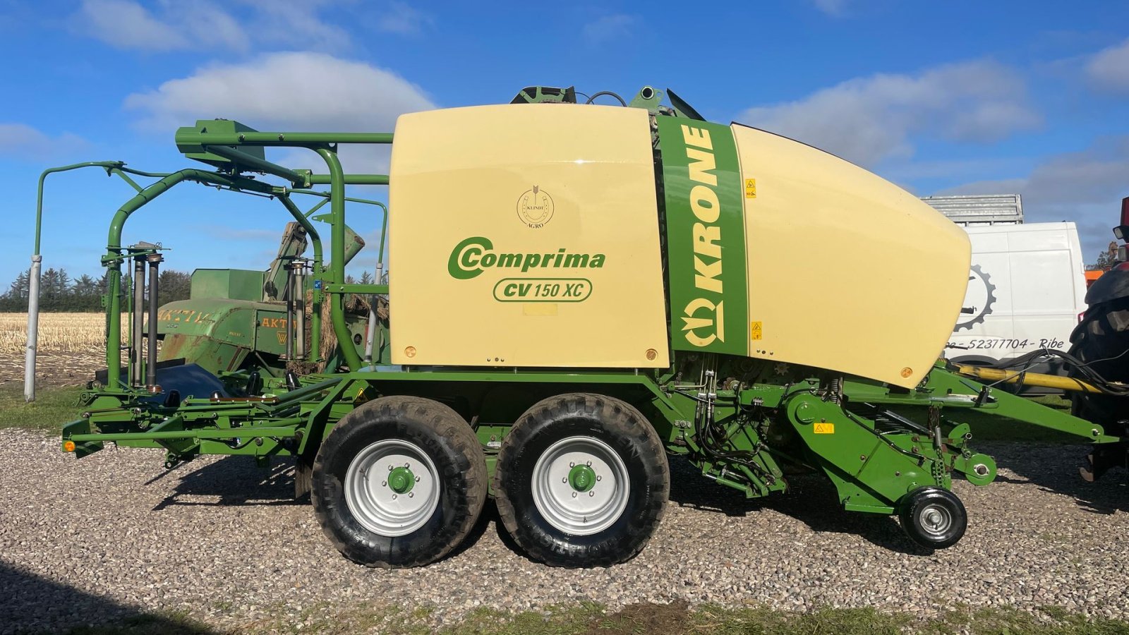 Rundballenpresse типа Krone COMPRIMA CV 150 XC Comprima CV150XC, Gebrauchtmaschine в Ribe (Фотография 5)