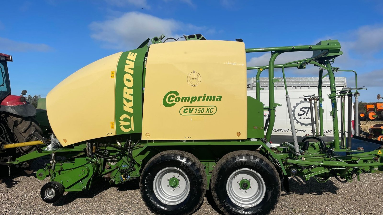 Rundballenpresse типа Krone COMPRIMA CV 150 XC Comprima CV150XC, Gebrauchtmaschine в Ribe (Фотография 2)
