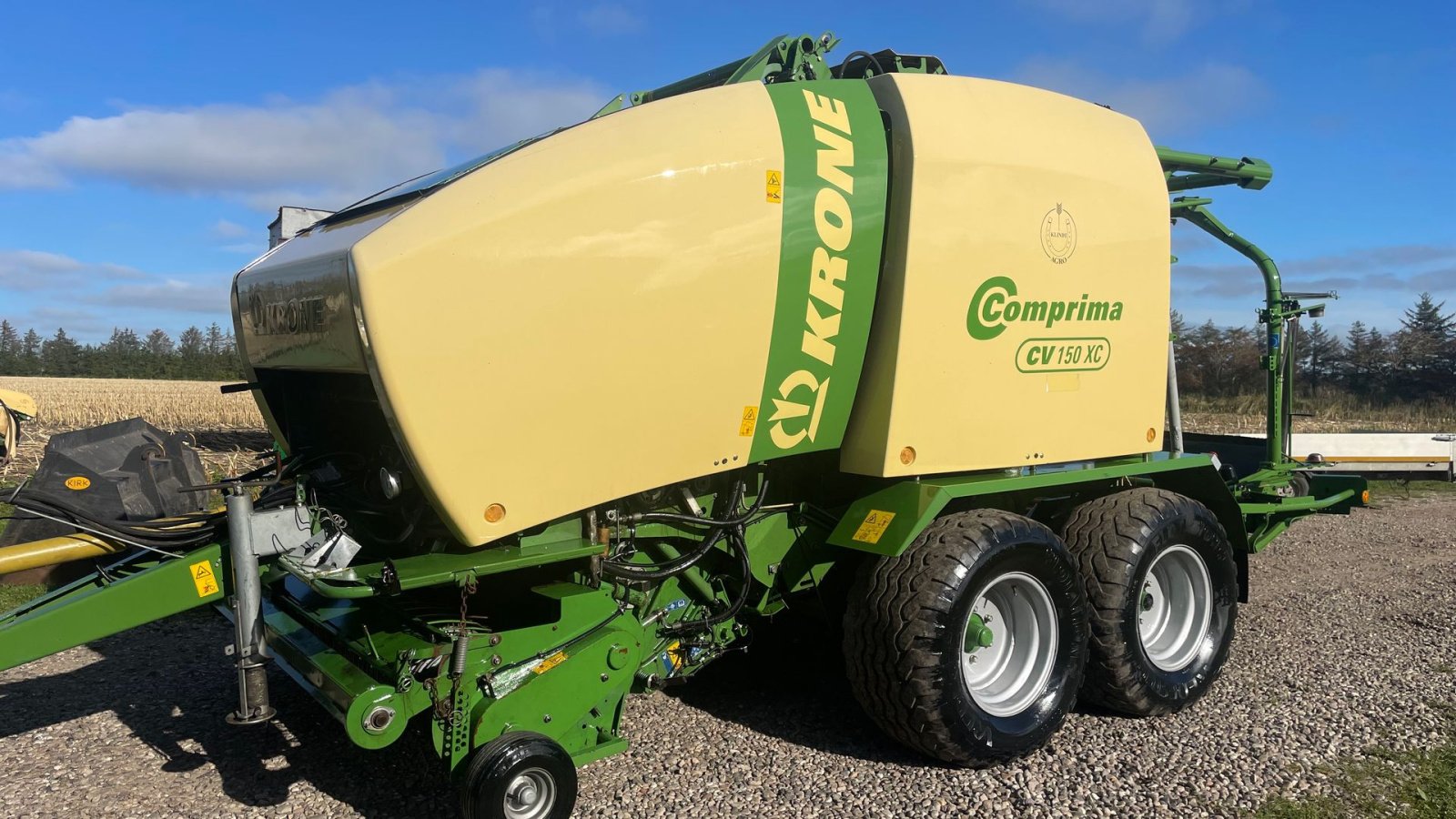 Rundballenpresse типа Krone COMPRIMA CV 150 XC Comprima CV150XC, Gebrauchtmaschine в Ribe (Фотография 1)