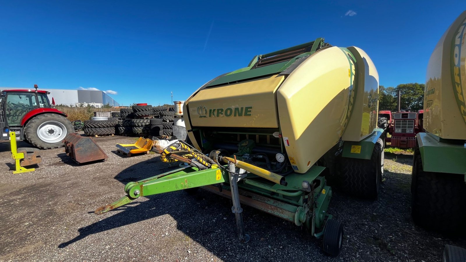 Rundballenpresse van het type Krone COMPRIMA CV 150 XC M. indpakker, Gebrauchtmaschine in Horsens (Foto 2)