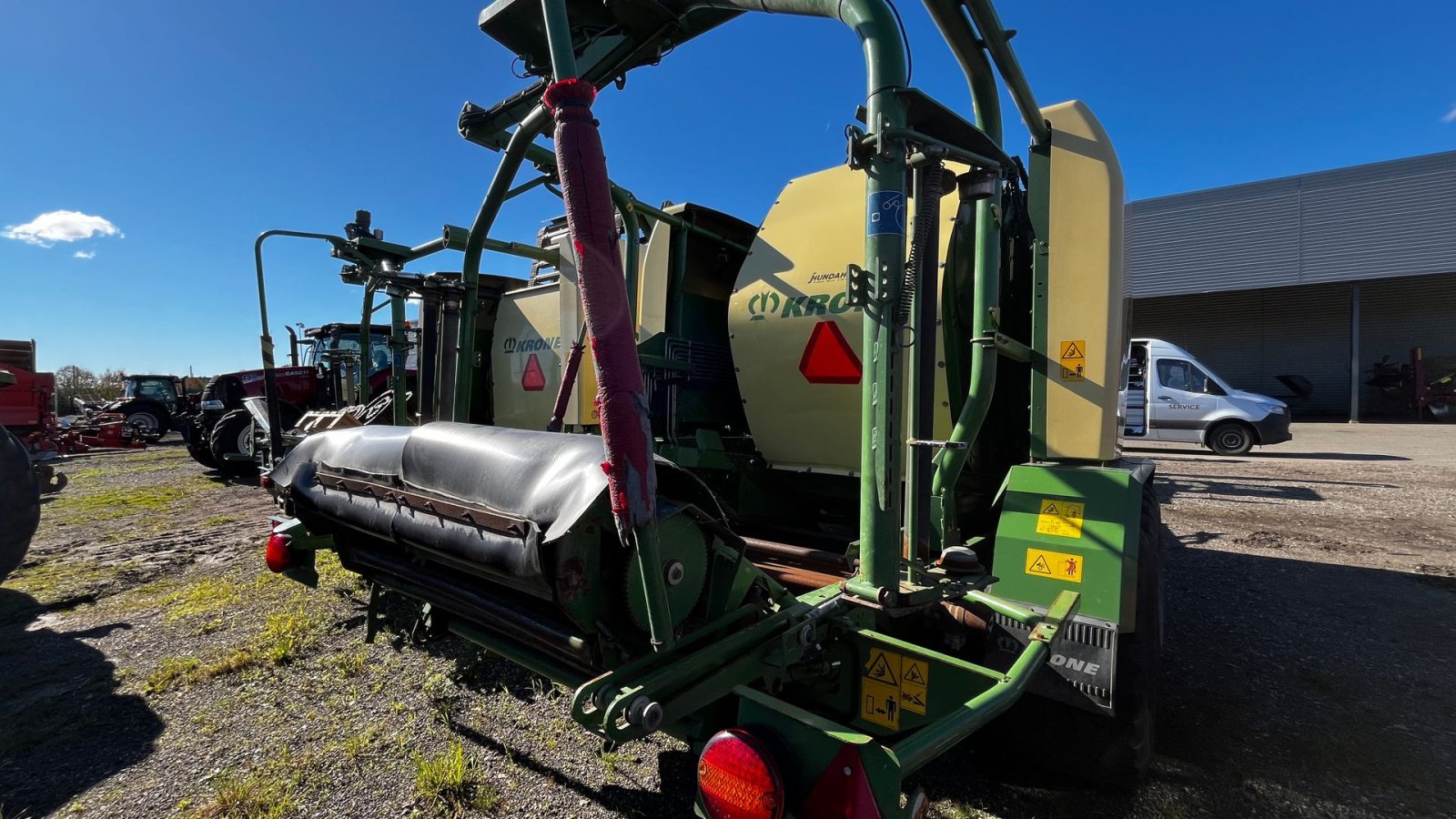 Rundballenpresse van het type Krone COMPRIMA CV 150 XC M. indpakker, Gebrauchtmaschine in Horsens (Foto 8)