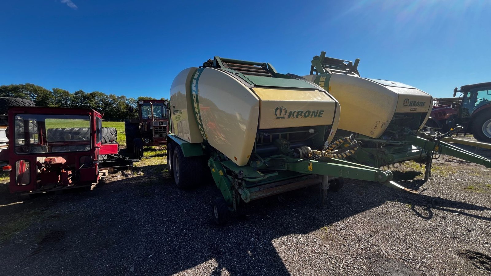Rundballenpresse van het type Krone COMPRIMA CV 150 XC M. indpakker, Gebrauchtmaschine in Horsens (Foto 3)