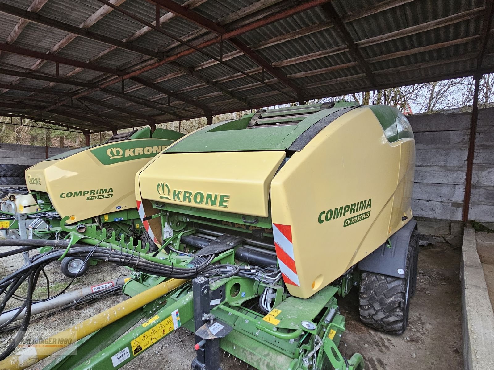 Rundballenpresse of the type Krone Comprima CV 150 XC Plus, Gebrauchtmaschine in Altenfelden (Picture 2)