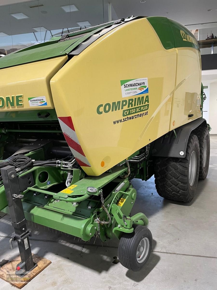 Rundballenpresse des Typs Krone Comprima CV 150 XC Plus, Gebrauchtmaschine in Gampern (Bild 2)