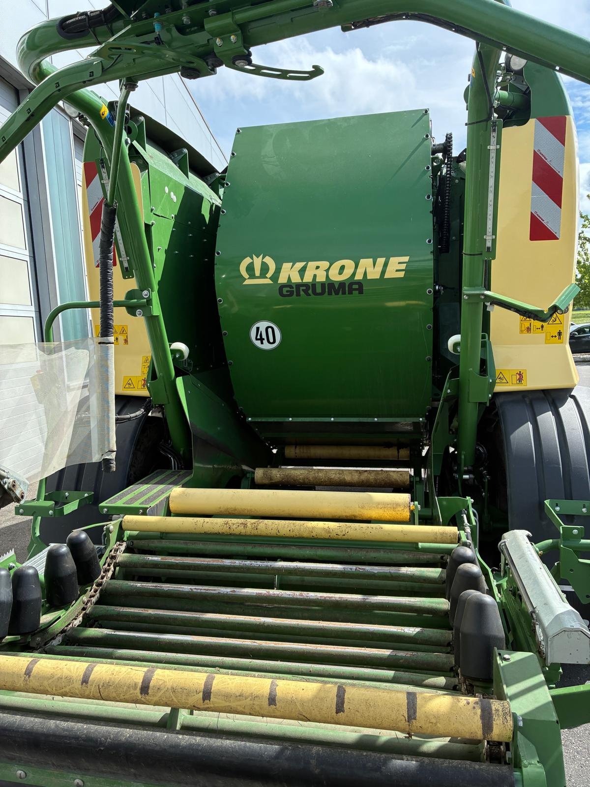 Rundballenpresse za tip Krone Comprima CV 150 XC Plus, Gebrauchtmaschine u Germaringen (Slika 6)