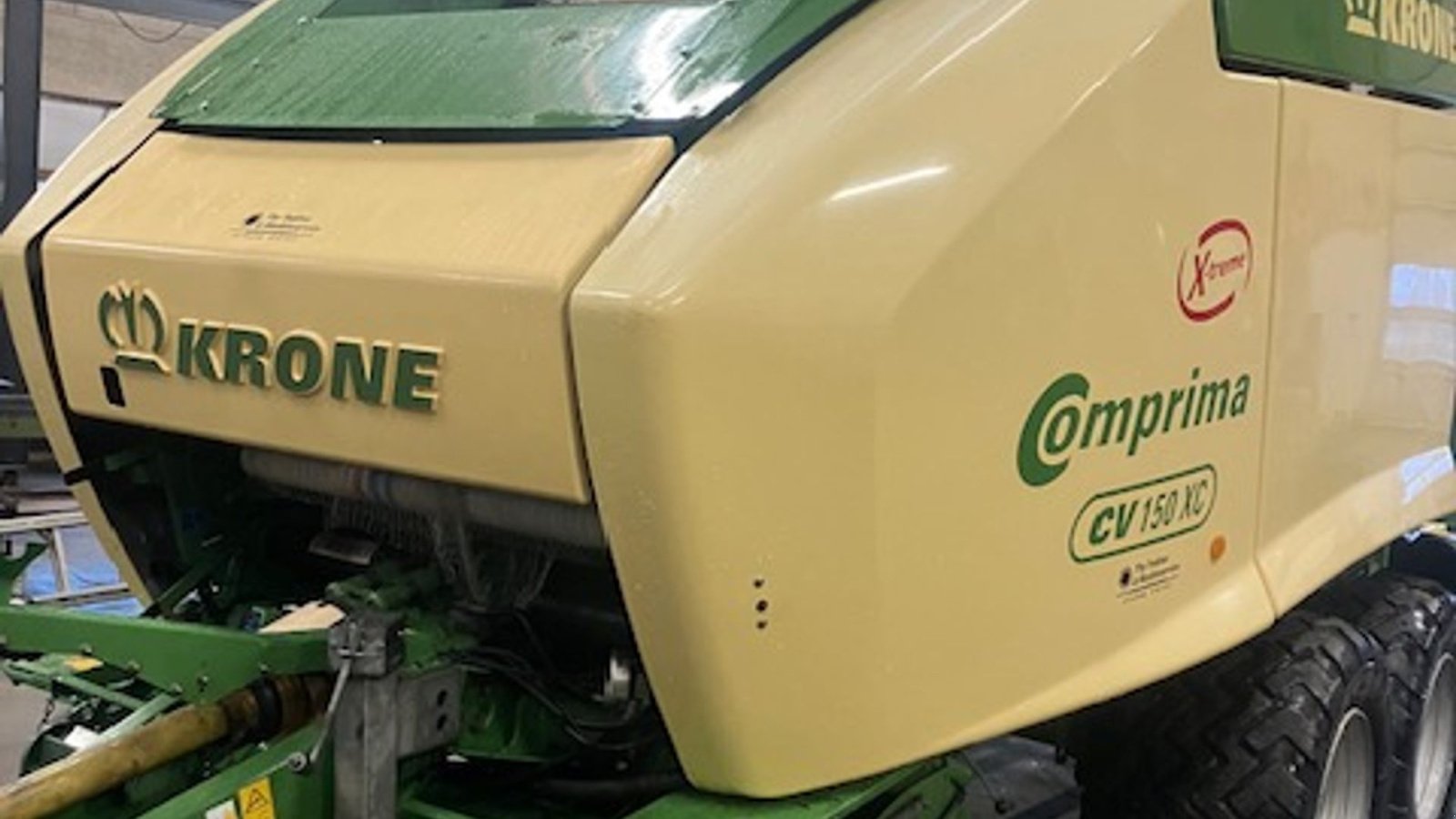 Rundballenpresse типа Krone COMPRIMA CV 150 XC X-treme Combipresser, Gebrauchtmaschine в Thisted (Фотография 1)