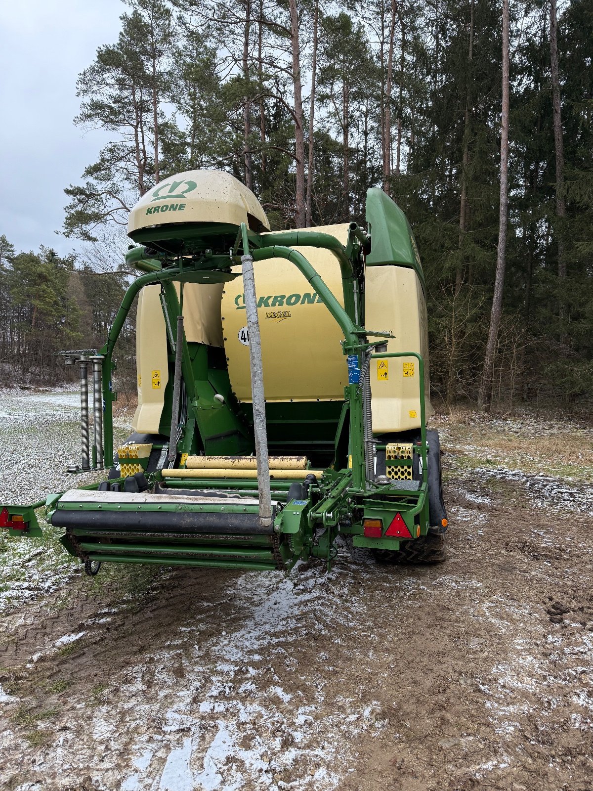 Rundballenpresse des Typs Krone Comprima  CV 150 XC X-Treme, Gebrauchtmaschine in Schnaittach (Bild 2)