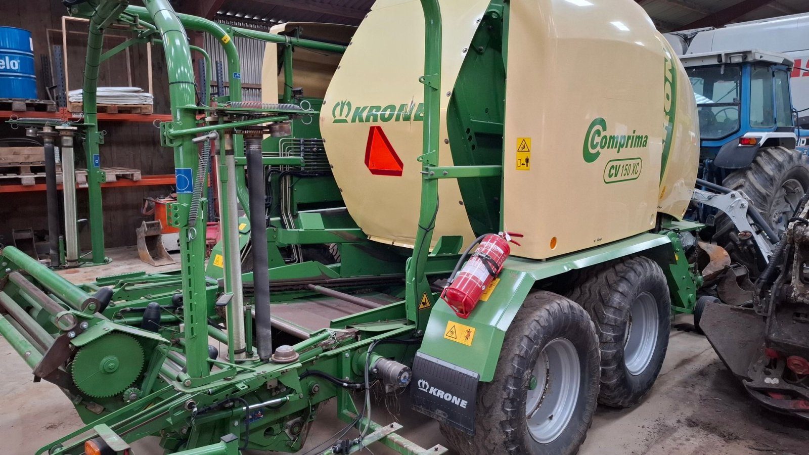 Rundballenpresse του τύπου Krone COMPRIMA CV 150 XC, Gebrauchtmaschine σε Nykøbing Mors (Φωτογραφία 7)