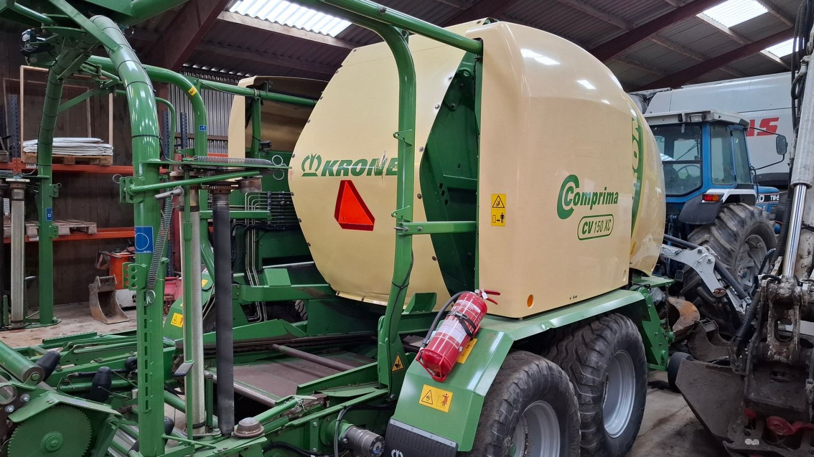 Rundballenpresse του τύπου Krone COMPRIMA CV 150 XC, Gebrauchtmaschine σε Nykøbing Mors (Φωτογραφία 3)