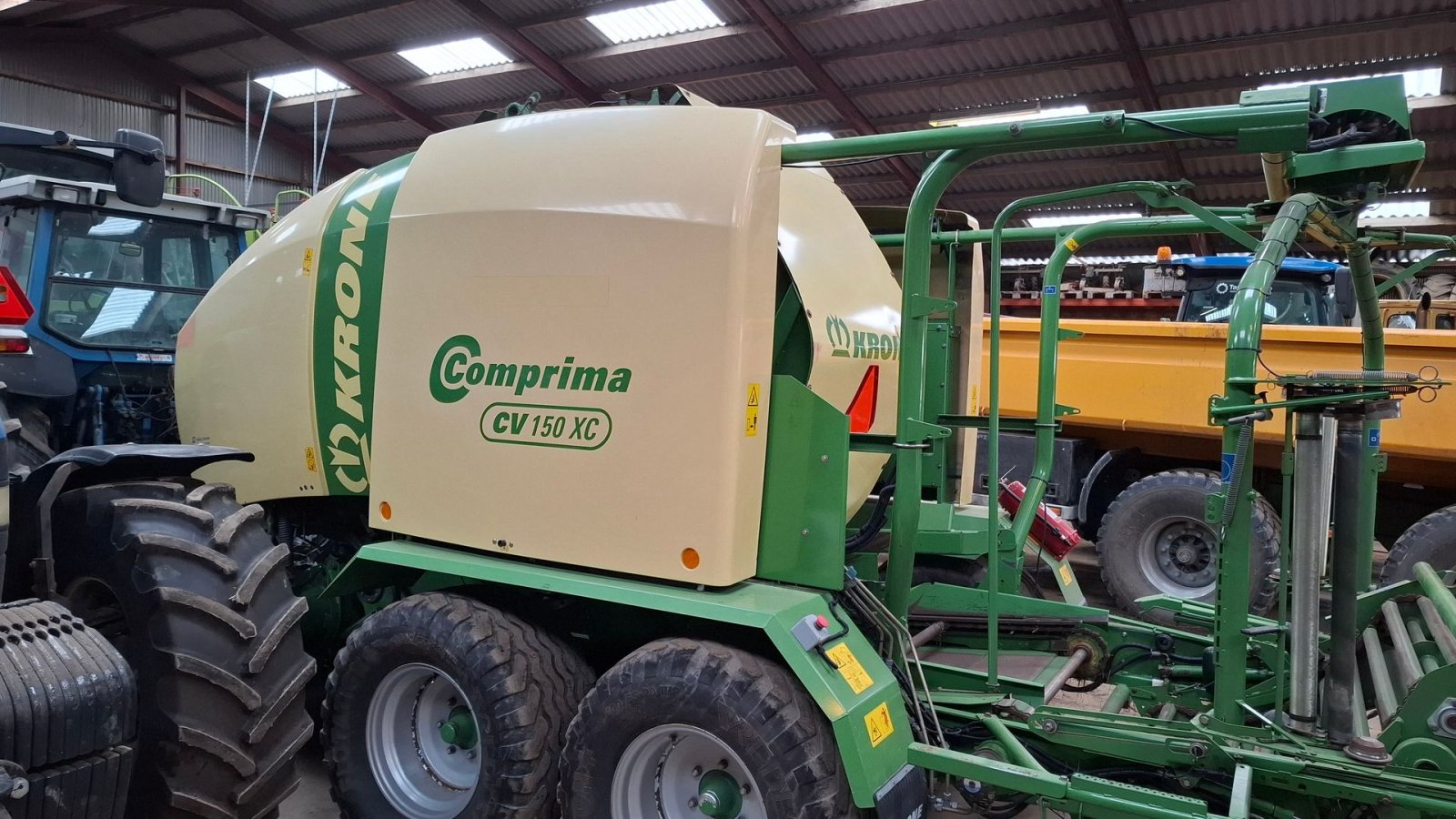 Rundballenpresse του τύπου Krone COMPRIMA CV 150 XC, Gebrauchtmaschine σε Nykøbing Mors (Φωτογραφία 5)