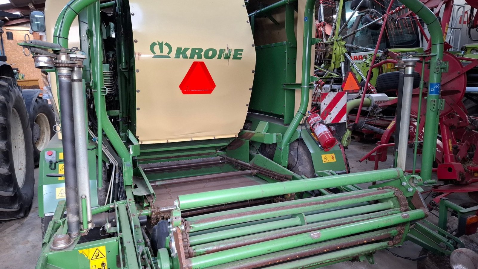 Rundballenpresse του τύπου Krone COMPRIMA CV 150 XC, Gebrauchtmaschine σε Nykøbing Mors (Φωτογραφία 8)