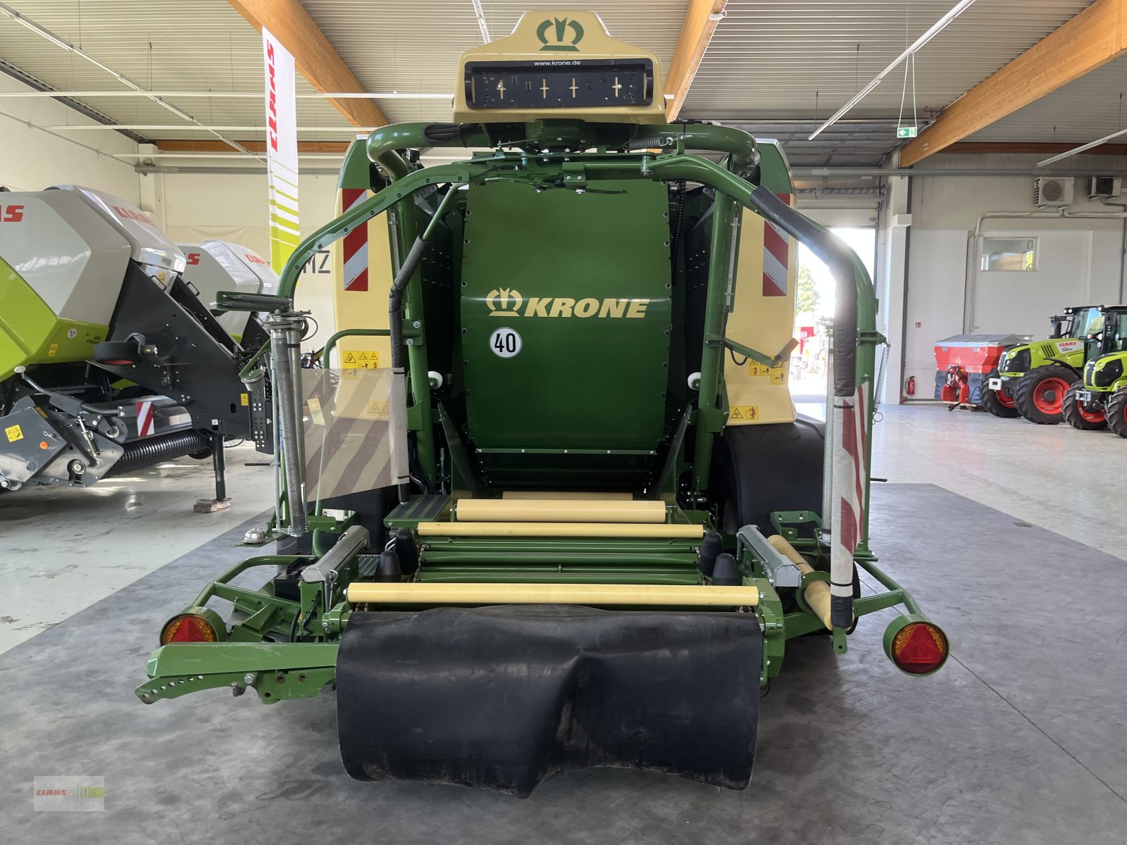 Rundballenpresse tip Krone Comprima CV 150 XC, Gebrauchtmaschine in Langenau (Poză 3)