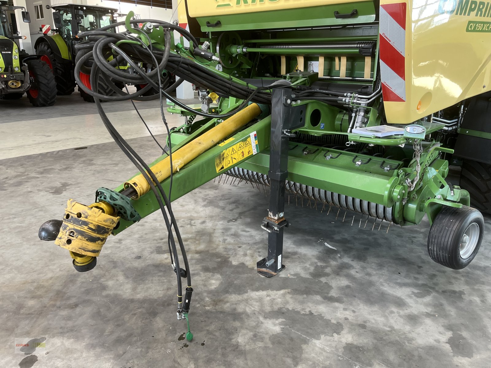 Rundballenpresse tip Krone Comprima CV 150 XC, Gebrauchtmaschine in Langenau (Poză 7)