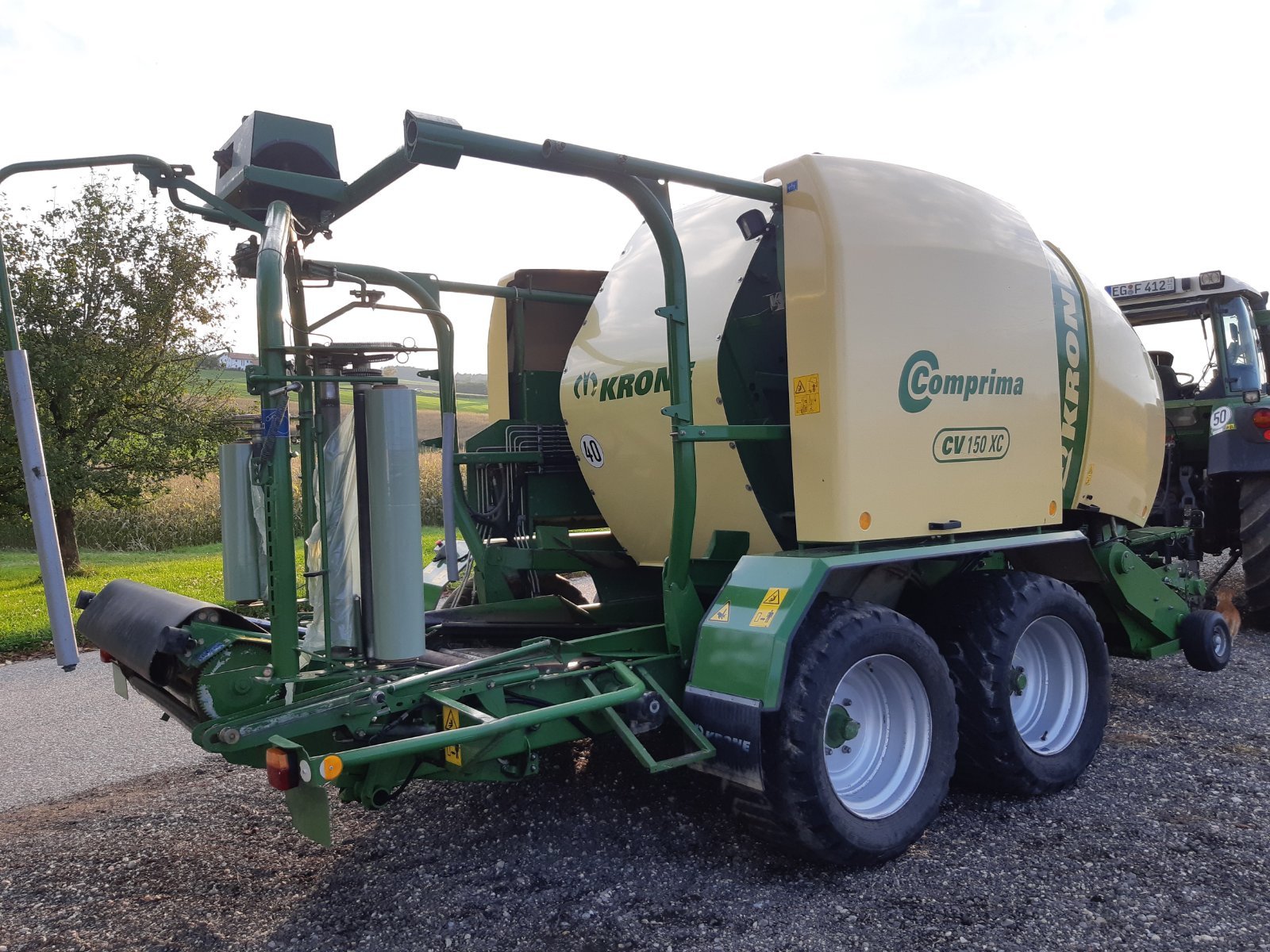 Rundballenpresse typu Krone Comprima CV 150 XC, Gebrauchtmaschine v Arnstorf (Obrázek 1)