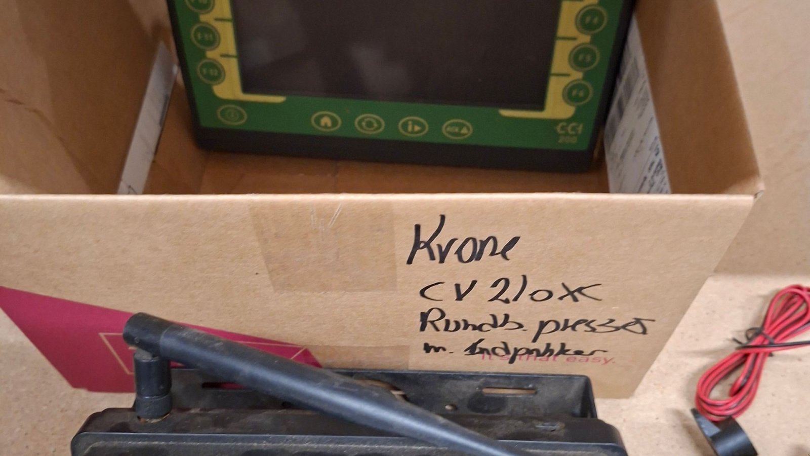 Rundballenpresse Türe ait Krone COMPRIMA CV 210 XC, Gebrauchtmaschine içinde Nykøbing M (resim 4)