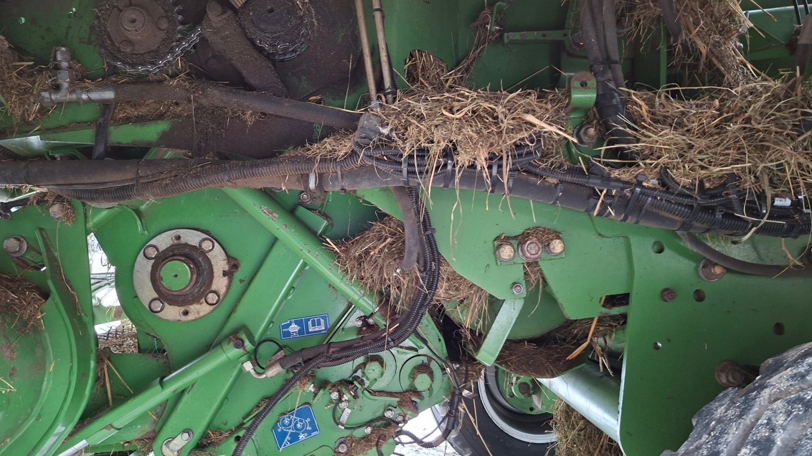 Rundballenpresse Türe ait Krone COMPRIMA CV 210 XC, Gebrauchtmaschine içinde Nykøbing M (resim 11)