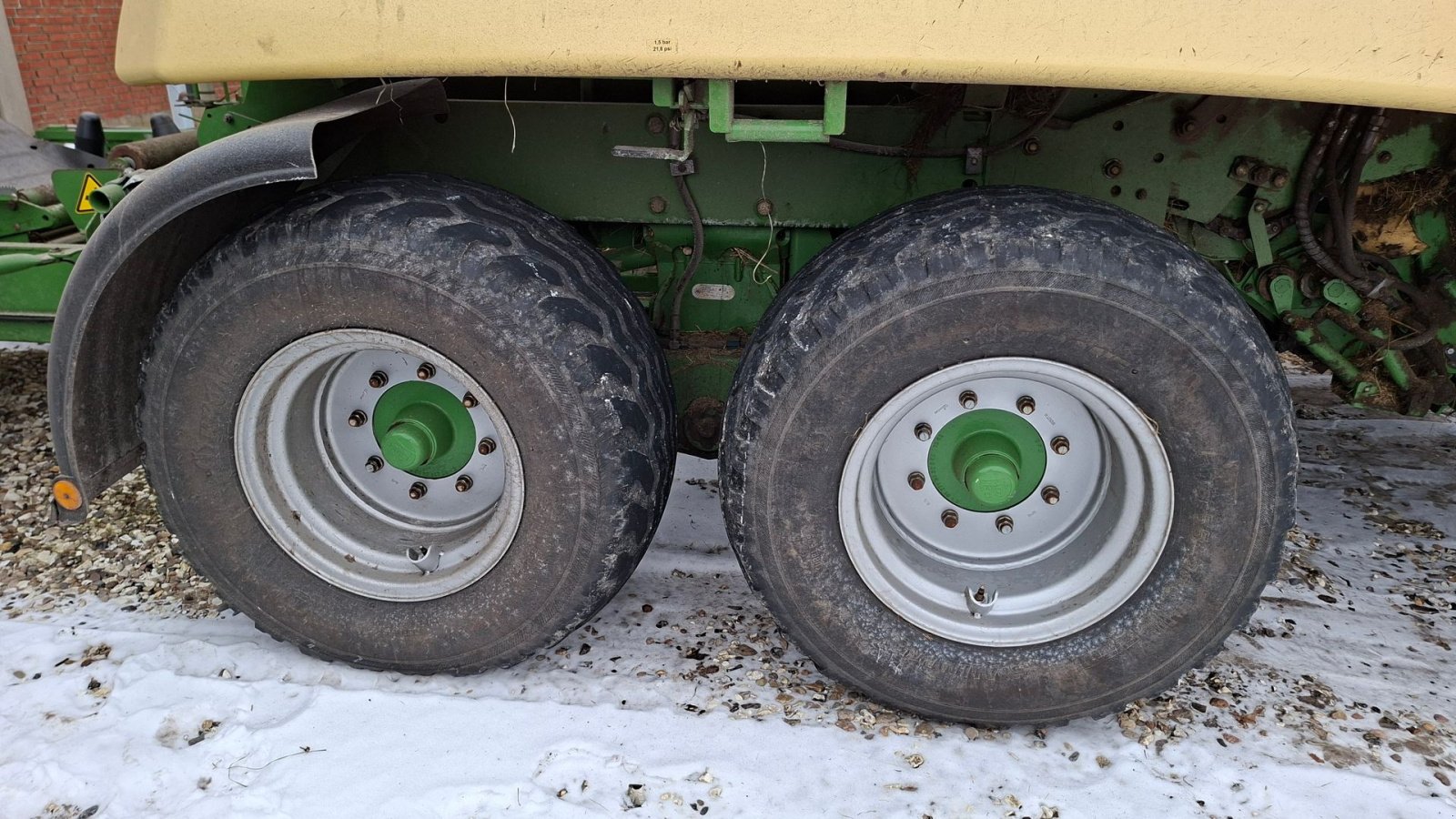 Rundballenpresse Türe ait Krone COMPRIMA CV 210 XC, Gebrauchtmaschine içinde Nykøbing M (resim 9)