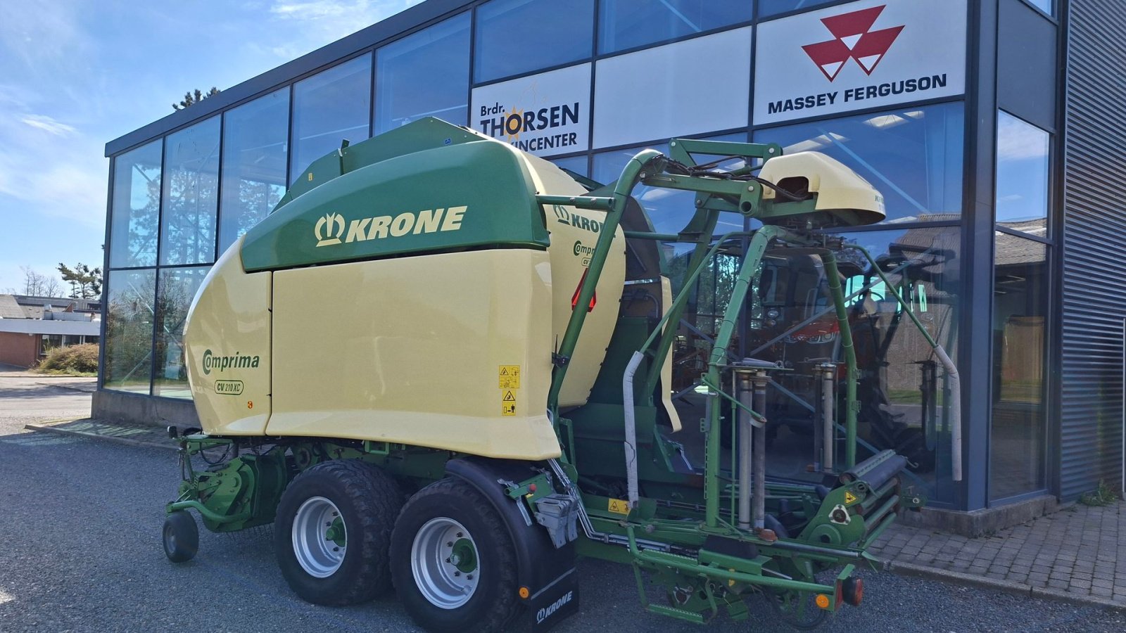 Rundballenpresse типа Krone COMPRIMA CV 210 XC, Gebrauchtmaschine в Nykøbing M (Фотография 1)