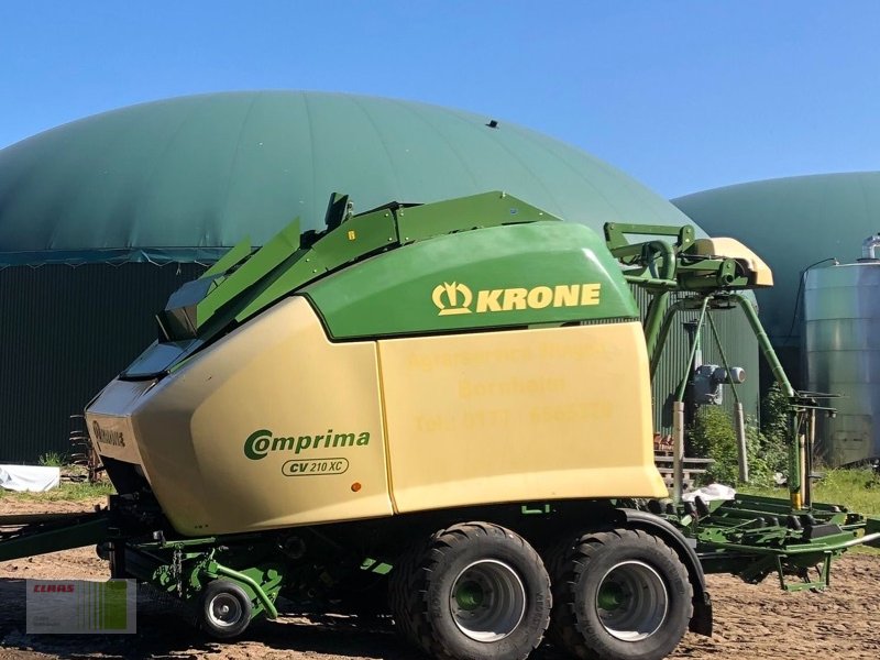 Rundballenpresse des Typs Krone Comprima CV 210, Gebrauchtmaschine in Risum-Lindholm (Bild 1)