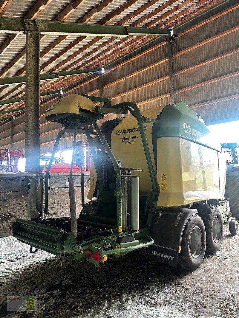Rundballenpresse van het type Krone Comprima CV 210, Gebrauchtmaschine in Risum-Lindholm (Foto 4)