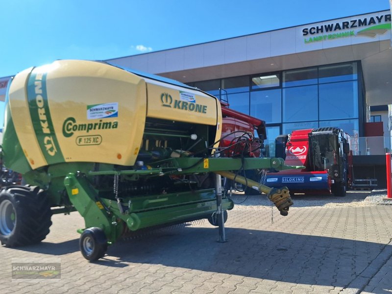 Rundballenpresse van het type Krone Comprima F 125 XC 17Messser und hydr. Bremsanlag, Gebrauchtmaschine in Gampern (Foto 1)