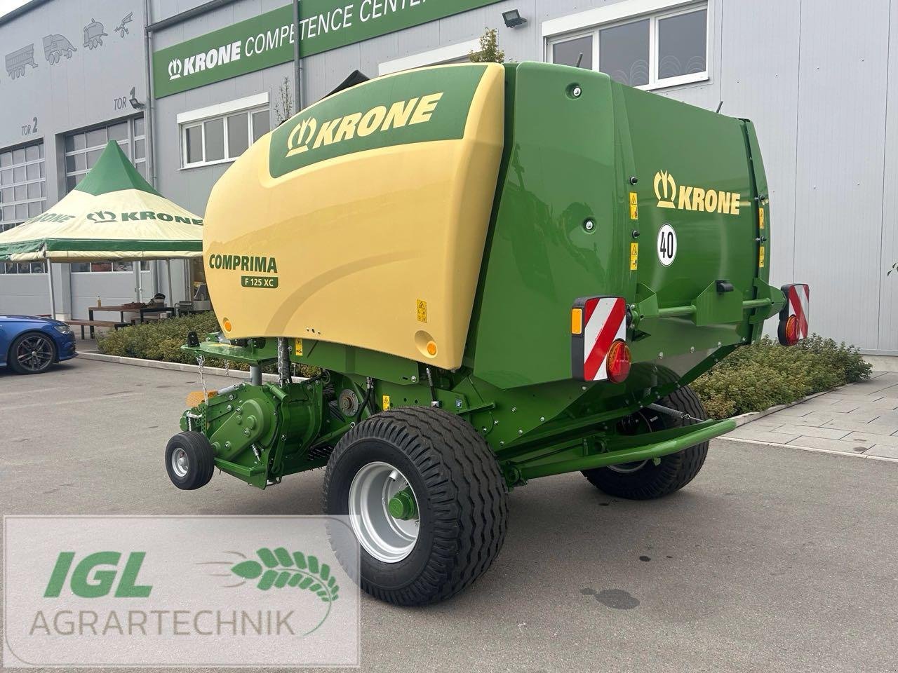 Rundballenpresse of the type Krone Comprima F 125 XC - RP702-11, Neumaschine in Nabburg (Picture 3)