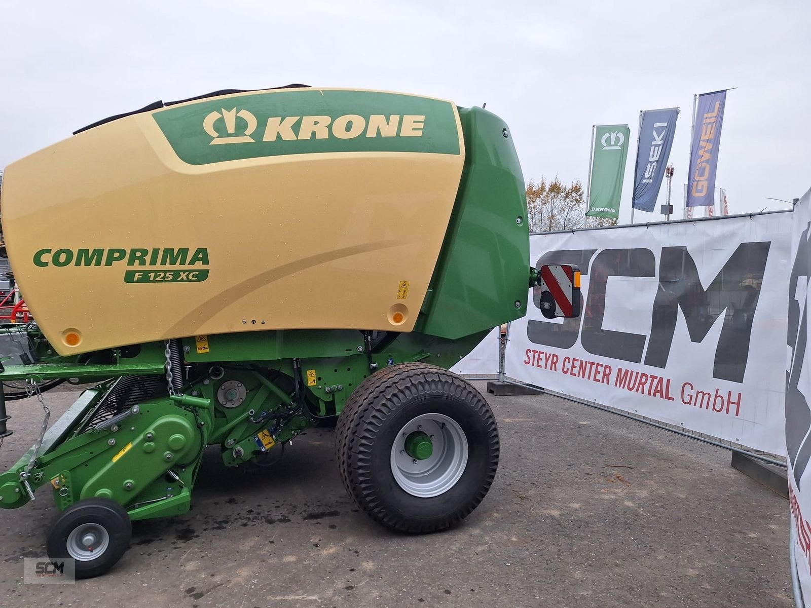 Rundballenpresse del tipo Krone Comprima  F 125 XC, Vorführmaschine In St. Marein (Immagine 5)