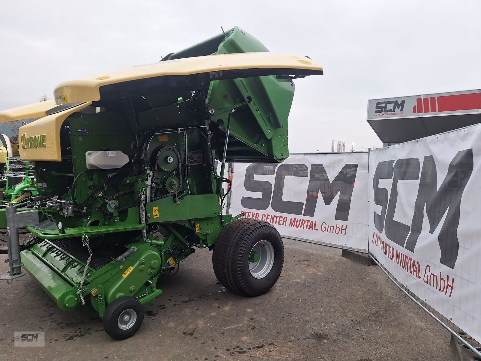 Rundballenpresse del tipo Krone Comprima  F 125 XC, Vorführmaschine In St. Marein (Immagine 2)