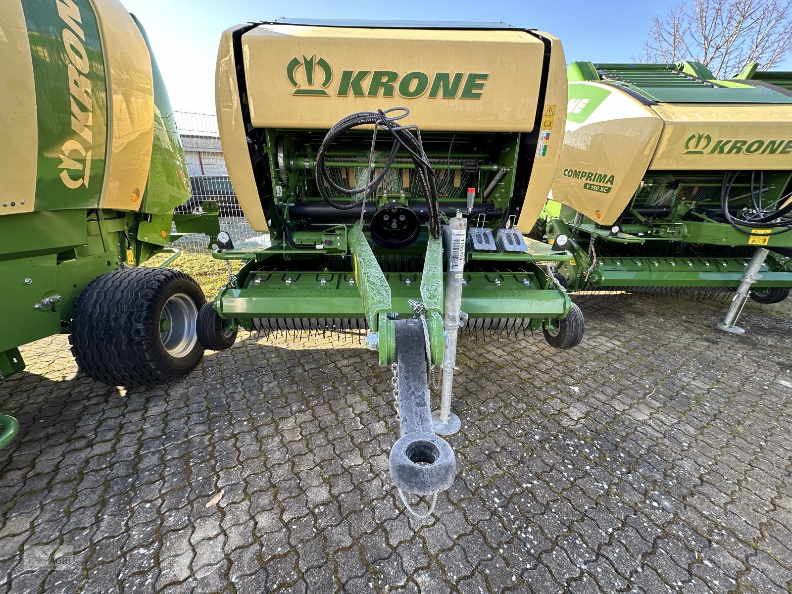 Rundballenpresse typu Krone COMPRIMA F 125 XC, Gebrauchtmaschine v Vöhringen (Obrázek 5)