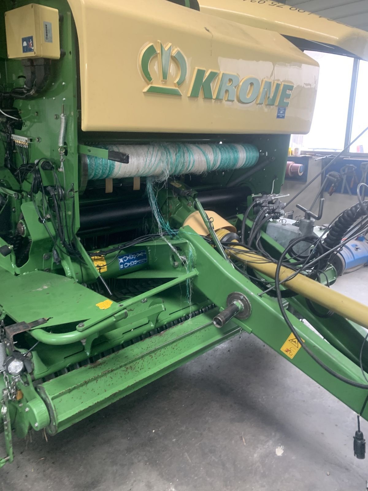 Rundballenpresse Türe ait Krone Comprima F 125 XC, Gebrauchtmaschine içinde Gschwandt (resim 8)